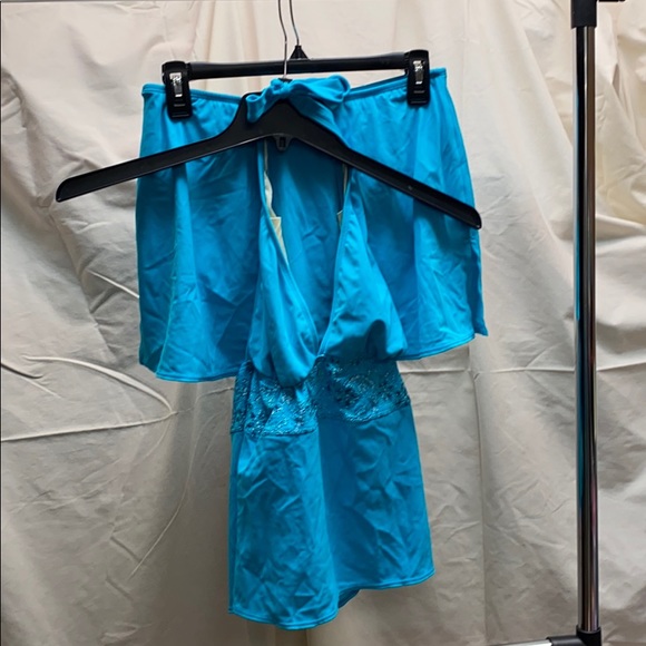Tankini bundle turq/aqua size 14 /38DD & size 16 D - Picture 4 of 7
